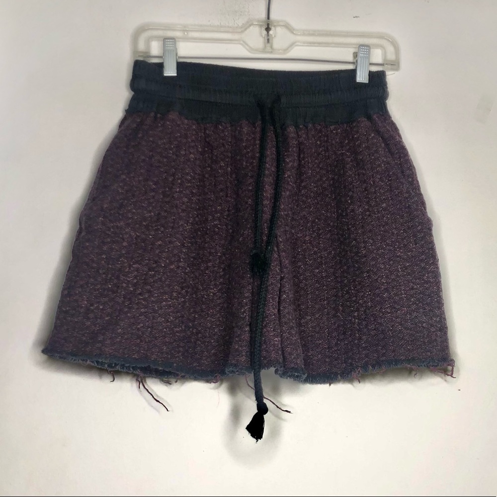 Isabel Marant Etoile  • Tweed Mini Skirt in Eggplant